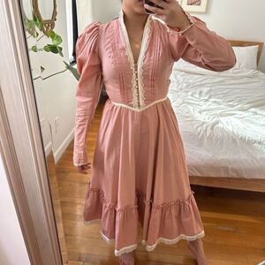 VTG Gunne Sax midi dress
